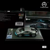 Time Micro &amp; BBU 164โมเดลรถยนต์ Bugatti DIVO Alloy Vehicle Die-Cast Collection Display