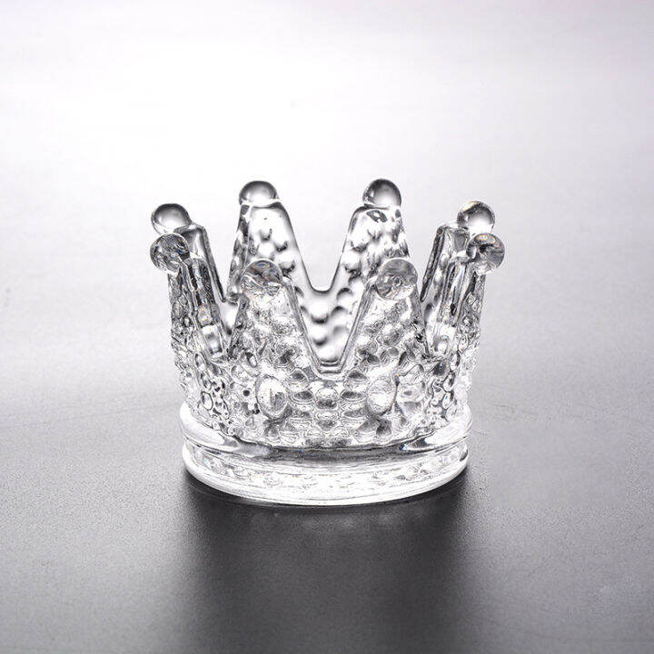 jewelry-decoration-dish-scented-storage-candle-crown-glass-candlestick