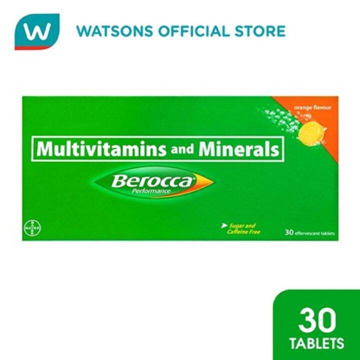 BEROCCA Orange Vitamin B Complex + Ascorbic Acid + Calcium + Magnesium