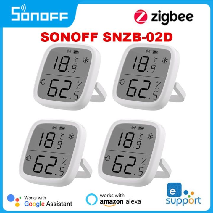 SONOFF SNZB-02D LCD Zigbee Smart Temperature Humidity Sensor