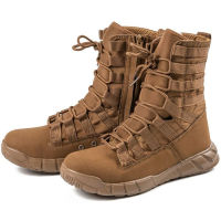 Military Tactical Combat Boots Men Outdoor Hiking Desert Army Boots Lightweight Breathable Male Ankle Boots Jungle Shoes