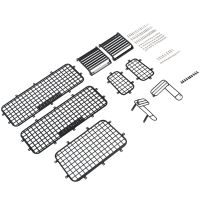 Metal Window Mesh Protective Net Light Cover Decoration for Traxxas TRX4 Defender 1/10 RC Crawler Car Upgrade Parts