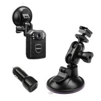 【YF】 BOBLOV Car Suction Cup for KJ21 Body Camera Mount and a Charger Dash Camera Accessories Mini