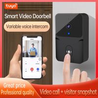 ❍♛ Tuya Wireless Doorbell HD High Resolution Visual Home Smart Security Doorbell Camera with IR Night Vision Real-Time Monitoring