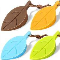 Cute Leaf Style Silicone Door Stopper baby Modelling Children Exit Wind Gate Bottom Gate Resistance Decorative Door Stops