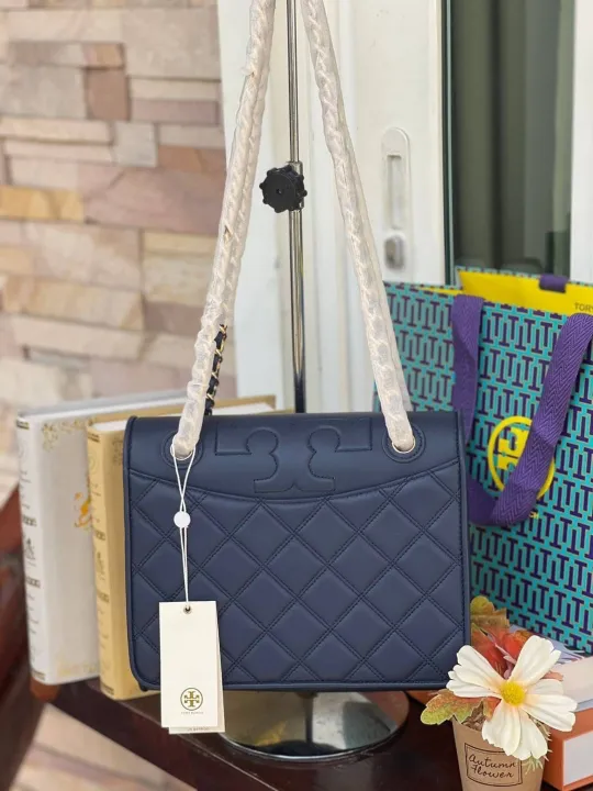 กระเป๋าสะพายไหล่Tory Burch Savannah Convertible Shoulder Bag Lazada.co.th