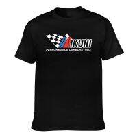 Mikuni Racing Carburetors Logo Yamaha Suzuki Honda Mens Short Sleeve T-Shirt