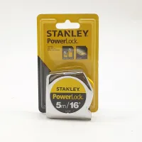 "sale"STANLEY ตลับเมตร 5 เมตร รุ่น POWERLOCK 5M 33-158"ส่งด่วนทุกวัน"