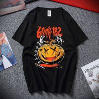 Rock Band Blink-182 T-Shirt Punk Style Hip Hop Short Sleeve Summer Clothes For Men Funko Pop Male Clothes Tops Tees Unisex 【Size S-4XL-5XL-6XL】