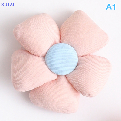 💖【Lowest price】SUTAI ดอกไม้ห้ากลีบเครื่องประดับดอกทานตะวันสำหรับเสื้อผ้าหมวกอุปกรณ์เย็บผ้ากิ๊บติดผมแบบทำมือ