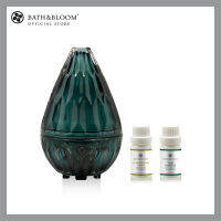 BATH &amp; BLOOM THE CROWN JEWEL CRYSTALLINE SCENTED DIFFUSER-GREEN TOURMALINE เครื่องพ่นไอน้ำอโรมา สีเขียว (กรีน ทัวร์มาลีน)