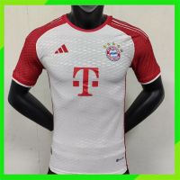 ✌ เสื้อกีฬาแขนสั้น ลายทีมฟุตบอล Bayern Munich 2023-24 23-24 ชุดเหย้า ไซซ์ S-XXL