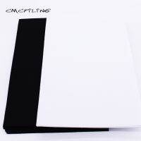 CMCYILING Black White Felt Sheet Non-Woven Fabric 1 MM Thickness Polyester Cloth For DIY Crafts Scrapbook 20 Pcs/Lot 20x30cm