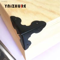 ▬ YNIZHURE 10PCS 33MM Black corners Decorative metal box corner protection Jewelry Wine Gift Box Wooden Case Corner Protector