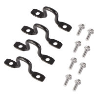 4pcs Steel Pickup Truck Bed Steel Tie Down Anchors Hooks Trunk fixing hook with 8 Bolts Universal Car Replacement Accessories