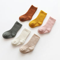 Kids Soft Cotton Socks Thicken Baby Kids Autumn Winter Cotton Striped Socks Warm Toddler Boy Girls Floor Socks