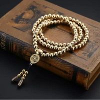 Tactical Buddha Beads celet EDC Outdoor Protection Survival Necklace Chain Whip