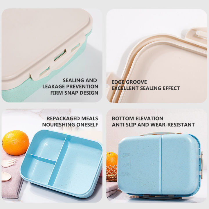 multi-grid-lunch-box-eco-friendly-food-storage-insulated-lunch-boxes-wheat-straw-tableware-leakproof-storage-box