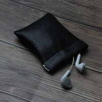 【hot】 Squeeze Coin Purse New Fashion Leather Men Small Short Wallet Credit Card Earbuds Holder !