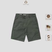 Quần Shorts Khaki Basic Màu Xám, Chất Liệu Nỉ Khaki Co Giãn, Thoáng Khí