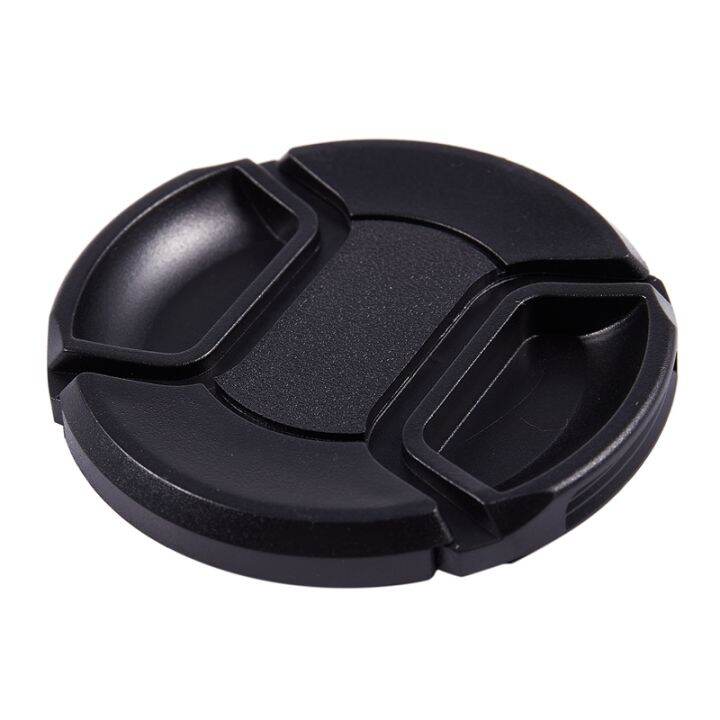 black-62mm-center-pinch-design-front-lens-cap-cover