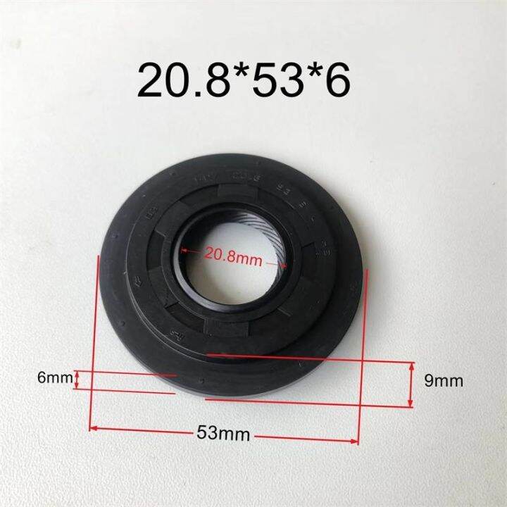 【CC】 20.8 53 6 mm engine Oil rubber seal For SPACY SCR100 SCR WH100