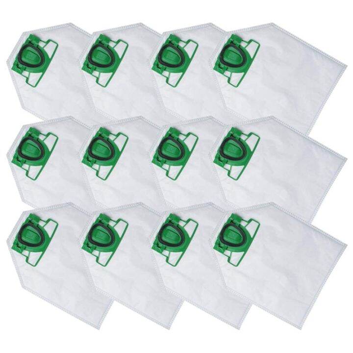 12PCS Vacuum Cleaner Bags for Vorwerk Kobold VK 200 Premium Vacuum