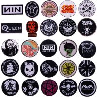 【DT】hot！ Creativity Round Lapel Pins Jeans Enamel Brooch Pin Fashion Jewelry Gifts Classic Cartoon Badges