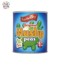 [สินค้าพร้อมจัดส่ง]⭐⭐Batchelors Original Mushy Peas 3kg แบชเชเลอร์ ออริจินัล ถั่วลันเตาบด 3กล.[สินค้าใหม่]จัดส่งฟรีมีบริการเก็บเงินปลายทาง⭐⭐