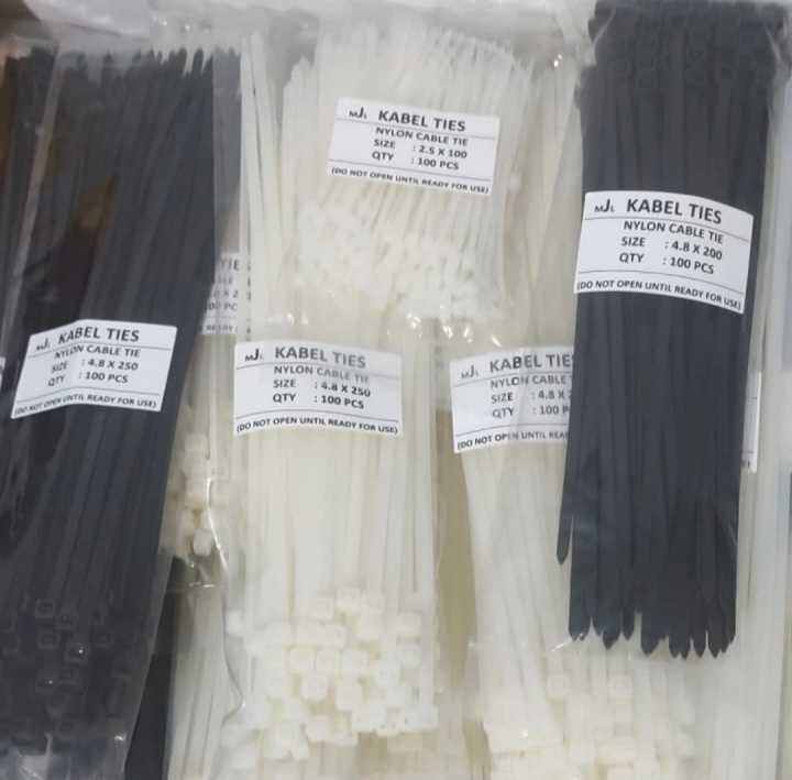 Kabel Ties Nylon Cable Tie Per Pack Kabel Tis Pengikat Kabel Pengikat Bungkus Makanan