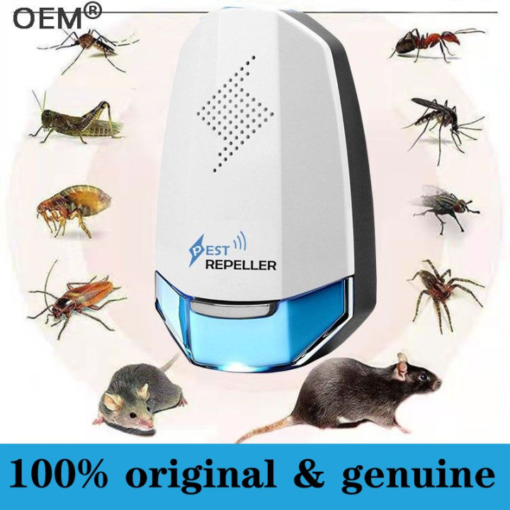 Electronic Pest Reject Ultrasound Mouse Cockroach Repeller Device
