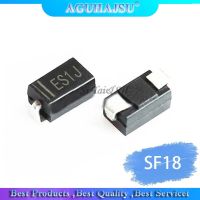 【✔In stock】 ganfengsu3936969 100ชิ้น Sf18หลอดอิเล็กตรอนกระแสตรง1a 600V Sma Es1j