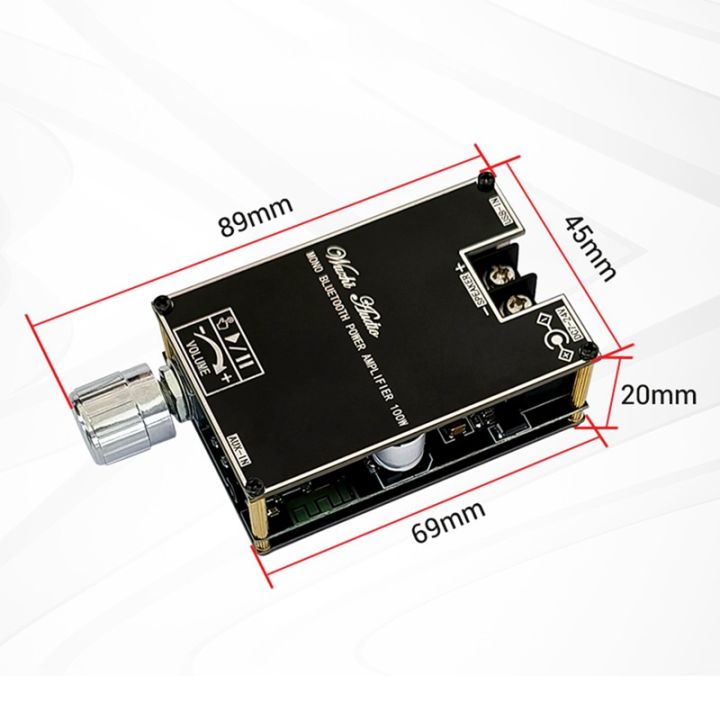 mono-100w-bluetooth-audio-amplifier-board-with-tws-box-function-bt5-1-stereo-dc7-24v-zk-1001b