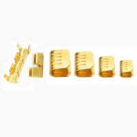 100/200/500/Pcs  U-Shaped Copper Wire Crimps H62 Brass Wire Buckle  Fascia Butt Terminal Quick Connect 454TABC 452 453 0.2-10mm2