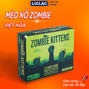 Bài Mèo Nổ Zombie Việt Hóa giấy dày chống nước