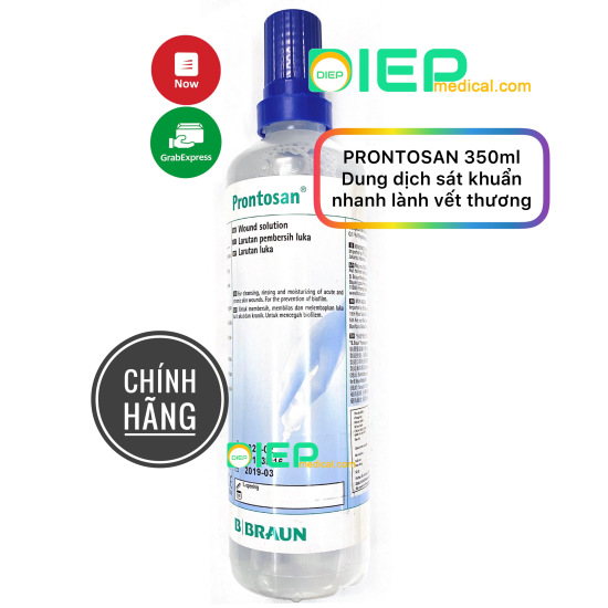 Prontosan 350ml - dung dịch sát khuẩn nhanh lành vết thương chính hãng - ảnh sản phẩm 3