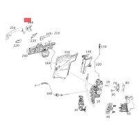 1Pair Front Left Right Outer Door Handle Cover 2047660125 2047600420 for - W204/W212 C250 C300 C350 C63 Spare Parts Parts