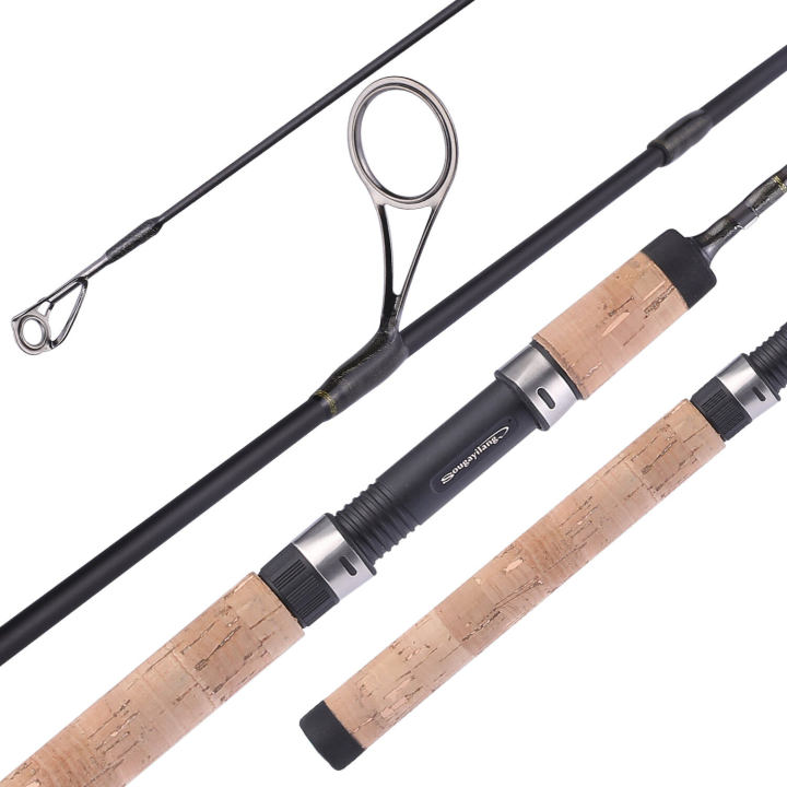 retcmall-casting-spinning-fishing-rod-1-7m-2-4m-ราคาถูกตกปลา-rod-สบายไม้-handle-2ส่วน-m-power-surper-hard-fishing-rod-สำหรับตกปลาเบส