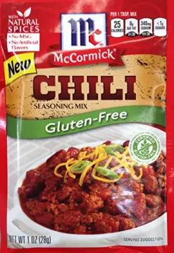 McCormick Gluten-Free Taco and Chili Seasoning Mix Variety Bundle - 6 Pack  - 3 of Each Flavor