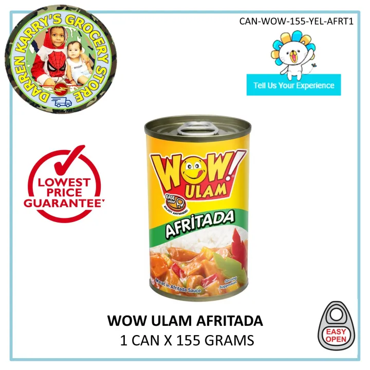 Wow Ulam Tuna Afritada 155 grams x 1 can with Chicken Sausage in Sauce