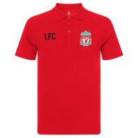 LFC LIVERPOOL F.C RED 3D POLO SHIRT