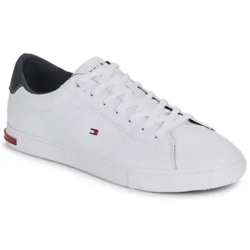 tommy hilfiger long lace sneakers