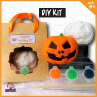 DIY Halloween Mini Pumpkin Painting Kit, Halloween Craft, Halloween decoration, Kids DIY, Kids Crafts, Kids arts and crafts, Kids craft Kit, DIY kit kids, Crafts for Kids, Halloween