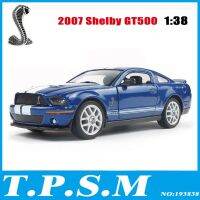 Kinsmart 1:38 5นิ้ว2007 Shelby GT 500 Cobra โมเดลอัลลอยของเล่นดึงกลับรถของขวัญวันเกิดสำหรับเด็ก