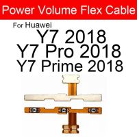 【❖New Hot❖】 xuren5304977 สายเคเบิ้ลยืดหยุ่นสำหรับพลังงาน Huawei Y5 Y6 Y7 Y9รุ่น Prime Pro 2017 2018 2019 Y6p Y7p เปลี่ยนเฟล็กซ์ริบบอนด้านข้าง Y8p กุญแจสวิตช์