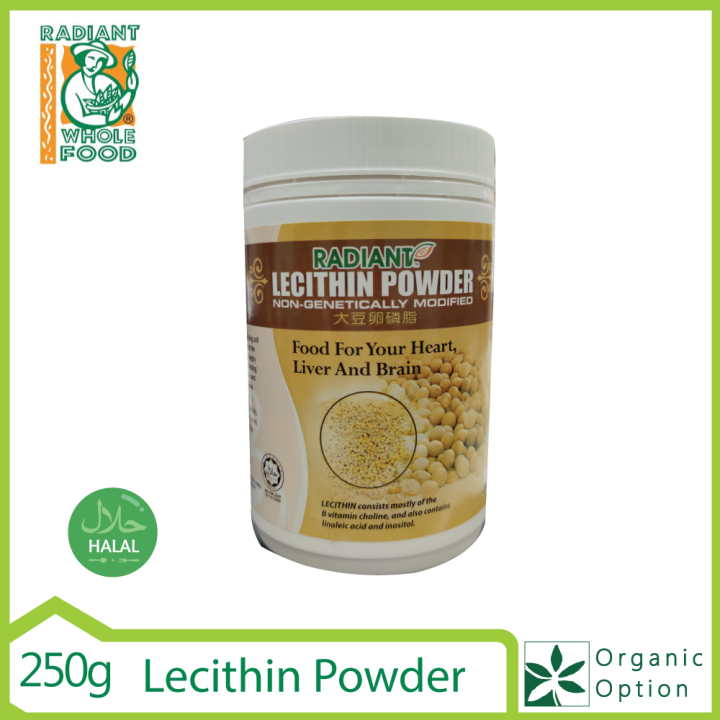 Radiant Lecithin Powder (NonGMO) 250g Lazada