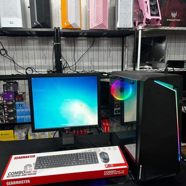 Computer set 3,990 บาท AMD ทำงาน เล่นPB | Lazada.co.th