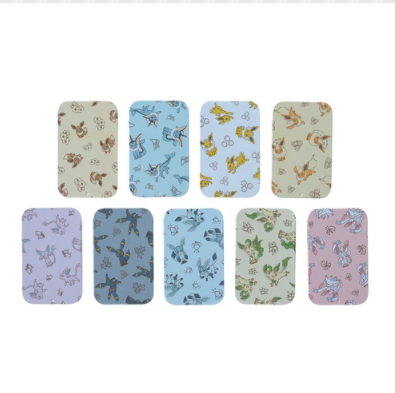 [Pokemon Japan] Eevee Heroes Dice Case - กล่องใส่เม็ดนับแดเมจ, อุปกรณ์การเล่น ลายอีวุย คอลเลคชัน "ของแท้ 100%" (โปเกมอนการ์ด)