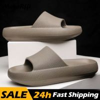 bjh✜◐  Men Thick Bottom Slippers Platform Non New Designer Ladies Mens Female Flops Sandals