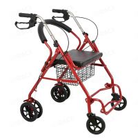 Rollator 3in1 (วีลแชร์+โรลาเตอร์) รถเข็นหัดเดิน อลูมิเนียม ล้อ 8 นิ้ว รถเข็นผู้ป่วย walker ช่วยเดิน รถเข็นผู้สูงอายุช่วยเดิน รถเข็นผู้สูงอายุ รถเข็นผู้ป่วยหัดเดิน wheelchairรถเข็นผู้ป่วย รถเข็นช่วยเดิน wheelchairROLLATOR รถเข็นหัดเดินพับเก็บได้รถเข็นผู้ป่